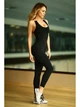 Спортивний комбінезон для фітнесу Designed for Fitness Black n Orange L Чорний - зображення 3