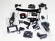 Экшн камера Action Camera Lesko F60R WiFi 4K пульт с набором креплений и аквабоксом - изображение 9