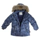 Куртка-пуховик HUPPA MOODY 1 17470155-73286 темно-синий с принтом 140 см (4741468568881) - изображение 7