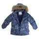 Куртка-пуховик HUPPA MOODY 1 17470155-73286 темно-синий с принтом 140 см (4741468568881) - изображение 8