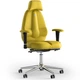 Крісло KULIK SYSTEM CLASSIC Yellow Екошкіра з підголівником без візерунка - зображення 1