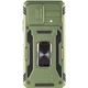 Чехол противоударный Epik Defender Cam Ring Case для Xiaomi Poco X5 Pro 5G / Note 12 Pro 5G Оливковый / Army Green - изображение 2