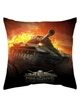 Подушка Мир танков World of Tanks двухсторонняя 40х40 см (p0097) - изображение 2