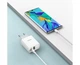 Сетевое зарядное устройство HOCO C94A Type-C, 20W, 3A, QC/PD с Lightning кабелем и быстрой зарядкой white - изображение 3