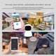 Поворотная WiFi IP камера видеонаблюдения-2 объектива, 2стороння связь, 10xzoom, распознавание лица, ночная съемка 1080P - изображение 7