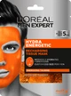 L'Oreal Paris Men Expert Hydra Energetic Тканинна маска для шкіри обличчя 30g (771687-3066) - зображення 1
