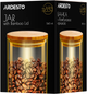 Банка для хранения Ardesto Golden Moon круглый 540 мл (AR1354BLRG) - изображение 4