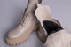 Женские зимние ботинки ShoesBand Бежевые натуральные кожаные на среднюю стопу внутри полушерсть 37 (24 см) (S55831з) - изображение 10