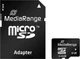 Карта памяти MediaRange microSDHC 8GB Class 10 + SD адаптер (4260283113514) - изображение 1