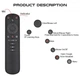 Аеропульт G50S 2.4G Air Mouse Гироскоп Повітряна мишка Wireless Android TV BOX - зображення 10