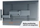 Настінне кріплення для телевізора Vogels TVM 1443 Black (1814430) - зображення 3