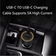 Автомобільний зарядний пристрій Xiaomi Mijia (A1C1) 100W (USB-A + USB-C) з кабелем tipe-c to tipe-c - зображення 7