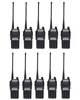 Комплект раций портативных Baofeng UV-82 UP 8 Вт батарея 1800 мАч Black 10 шт. - изображение 1