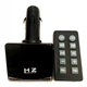 Автомобильный Bluetooth FM модулятор трансмиттер с пультом в машину HZ H18 Черный - изображение 1