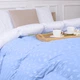 Одеяло пуховое MirSon №1861 Bio-Blue 50% пух Зима+ 140x205 (2200003014846) - изображение 9
