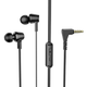 Наушники HOCO Oceanic universal earphones with mic M86 black - изображение 1