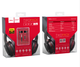 Наушники набор 2в1 HOCO Enlighten W24 50 мВт black-red - изображение 2