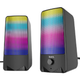 Акустика HOCO для ПК RGB Rhythmic Spectrum DS14 10W AUX Mic black - изображение 3
