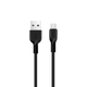 Кабель для зарядки та синхронізації HOCO X20 Micro USB - USB 2А 1м Чорний - зображення 1