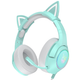 Навушники ONIKUMA Gaming CAT with LED K9 2.2м green - зображення 2