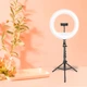 Селфи лампа и LED освещением Bluetooth 12" ZM300 170cm Stand USB Powered 3000-6500K - изображение 4