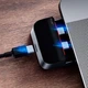 HUB адаптер Baseus Armor Age Type-C Bracket Multifunctional 3USB Type-C RG45 96Вт Grey - изображение 5