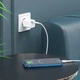 Адаптер мережевий HOCO Type-C to Lightning cable Rigorous charger set |N19| Type-C, 25W, 3A, QC/PD білий - изображение 4