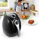 Аэрофритюрница Мультипечь Domotec MS-3220 1300 Вт 4.5 л черный - изображение 6