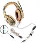 Игровые наушники Onikuma K1-B с микрофоном проводные 2.2м Camouflage Yellow - изображение 6