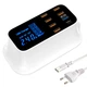 Мережева зарядна станція 8x USB 8А QC3.0 LED-дисплей YC-CDA19Q 40 Вт 8 А - зображення 1
