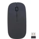 Мышь компьютерная беспроводная тонкая Wireless Mouse G 132 2.4GHz black - изображение 2