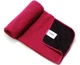 Рушник для спортзалу бамбуковий WK Sport towel WT-TW01 90x30см розове - зображення 1