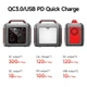 Портативная зарядная станция Hoco DB28 300W 296Wh 80000mAh PD100W QC18W USB/Type-C/AC220V/DC12V Energy Storage - изображение 2