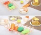 Детский игровой набор интерактивная кухня 998A-B Fun Cooking свет, звук, вода, холодный пар, посудка Цвет Голубой - изображение 5