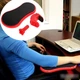 Підставка підлокітник для компютерного столу Computer Arm Support Red - изображение 2