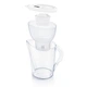 Фильтр-кувшин Brita Marella Memo MX 2.4 л (1.4 л очищенной воды), белый (1039270) - изображение 1