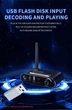 Аудио конвертер декодер звука с цифрового оптического SPDIF Toslink Bluetooth 5.1 USB в аналоговый 2.0 RCA тюльпаны переходник (T02) - изображение 6