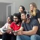 Игровые наушники с микрофоном Onikuma Gaming LED K8 белый камуфляж (011343) - изображение 4