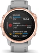 Спортивний годинник Garmin Fenix 6S Sapphire Rose Gold-tone with Powder Gray Band (010-02159-21) - зображення 4
