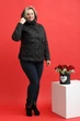 Женская куртка плащевка Zeta-m 3099 черная размер 52 - изображение 2