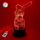 3D ночник "Маи Сакурадзима" (УВЕЛИЧЕННОЕ ИЗОБРАЖЕНИЕ) подарочная упаковка + 16 цветов + пульт ДУ + сетевой адаптер&nbsp;+ батарейки (3ААА) &nbsp;3DTOYSLAMP - изображение 1