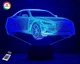 3D світильник нічник "Автомобіль 21" 3DTOYSLAMP - зображення 1