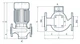 Циркуляционный насос Sprut 3VP-DN40 - изображение 3