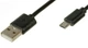 Micro USB кабель для захищених смартфонів 8 mm 2A 100 см. Чорний - изображение 1