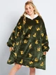 Унісекс худі-плед Oodie 5060698940557 One Size Темно-зелений (DN5060698940557) - зображення 1