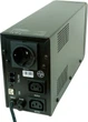 Блок безперебійного живлення EnerGenie EG-UPS-032 (LCD дисплей, USB порт, 850VA, Black) - изображение 3