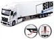 Zestaw do zabawy Bburago – Ciągnik Mercedes-Benz Actros (4893993314713) - obraz 2