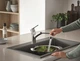Смеситель-кран кухонный GROHE QuickFix Start 30531001 с выдвижным изливом - изображение 2