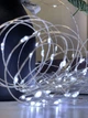 Cветодиодная гирлянда на батарейках нить "Роса" 10 м 100 led холодный белый - изображение 3