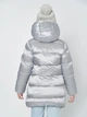 Детское зимнее пальто для девочки Minoti 12COAT 3 37620KID 80-86 см Серебряное (5059030967246) - изображение 2